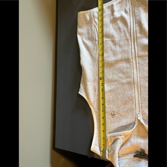 Brooks Brothers Fleece Sweater Zip Up Vest - Picture 7 of 8